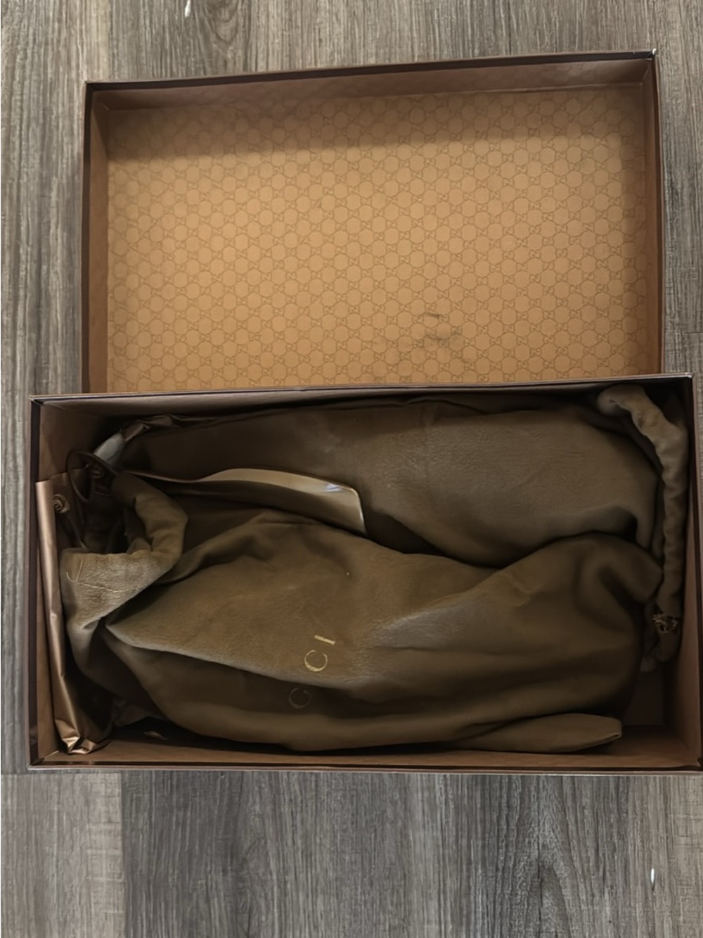 Gucci Men's Dark Brown Leather Horsebit Slip-On Loafers - Picture 7 of 9
